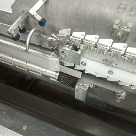 Élelmiszeripari behordó rendszer